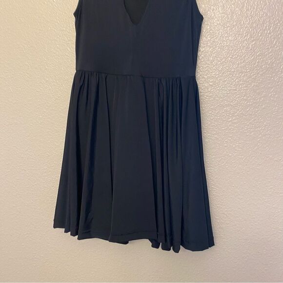 WEISSMAN Dance Costume black jersey Keyhole Back Skater Dress D11782 MC child - Picture 5 of 13